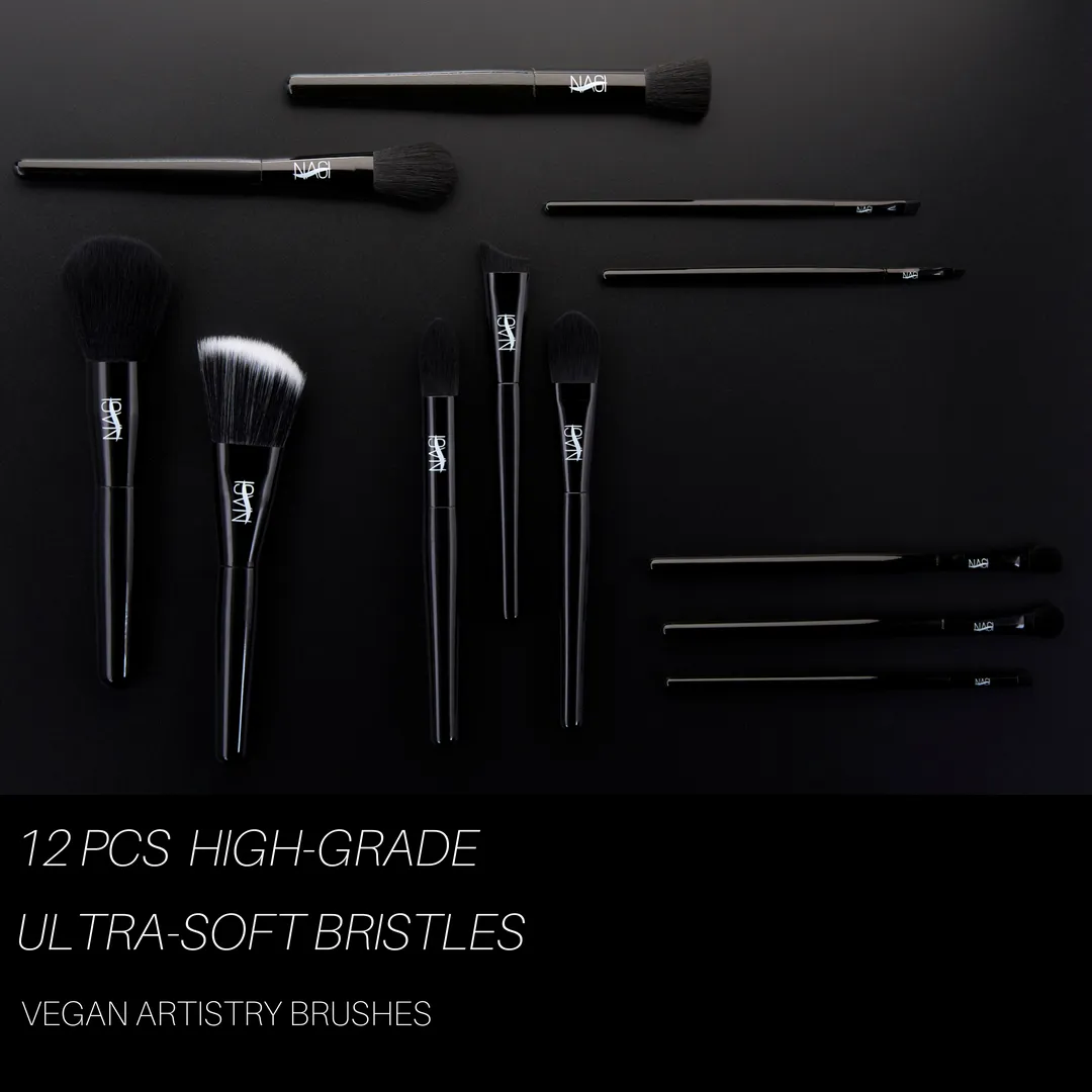 12-Piece Makeup Brush Set