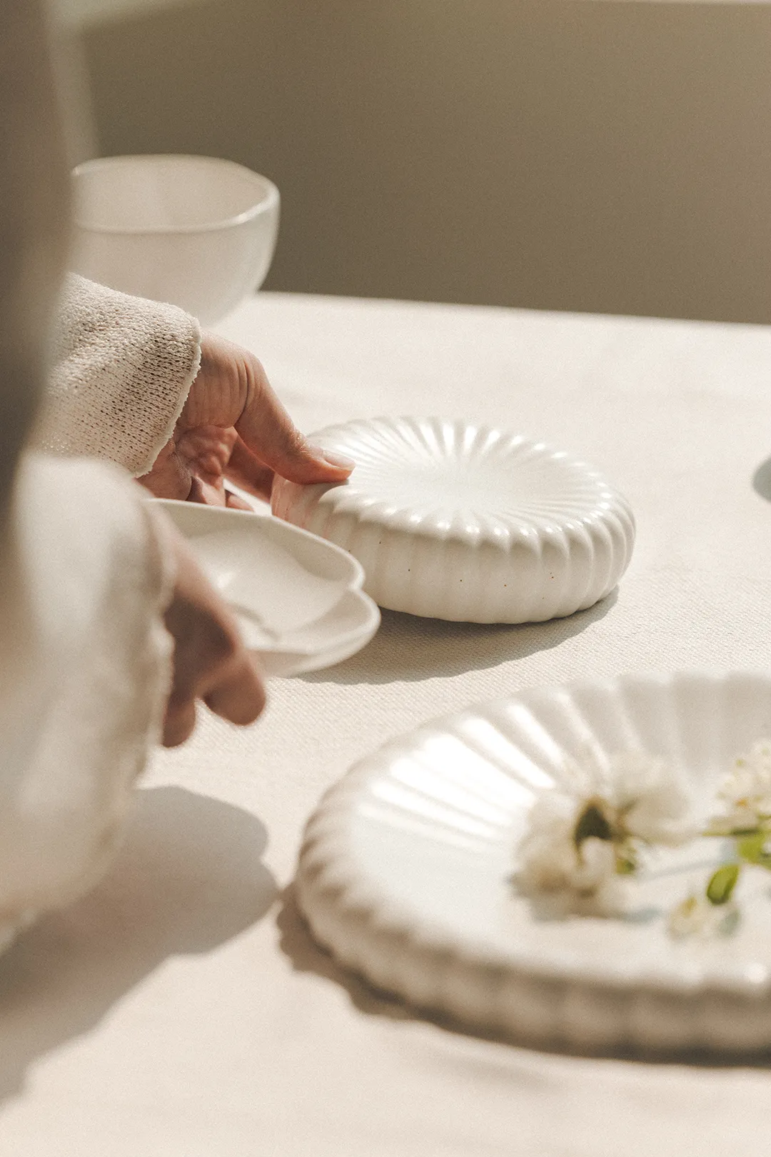 Blooming Dessert Plate