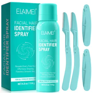 ELAIMEI FACIAL HAIR IDENTIFIER SPRAY FOR ALL TYPES OF SKIN & HAIR