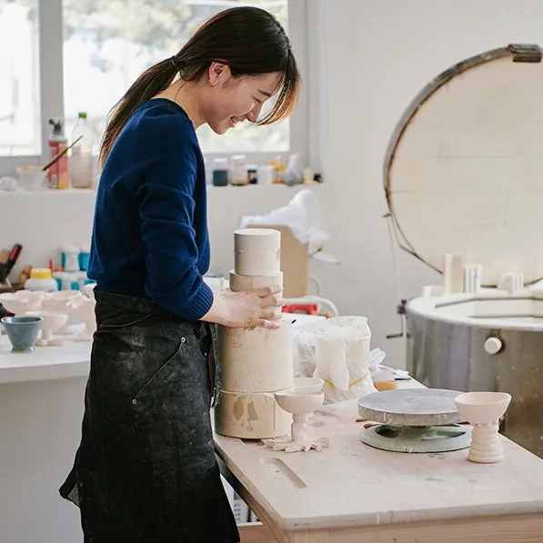 Handmade Ceramic Mug "Silver Linings"