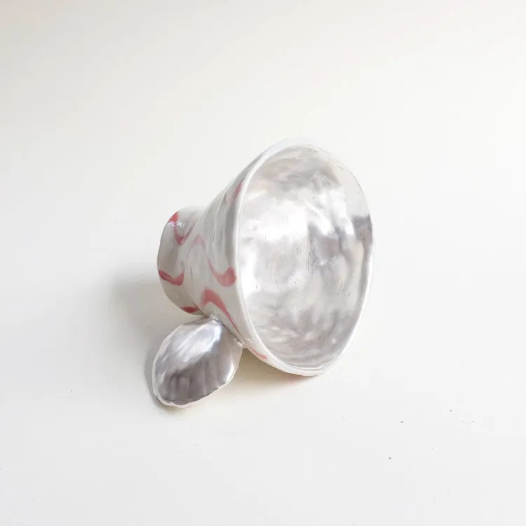 Handmade Ceramic Mug "Silver Linings"