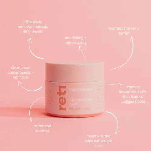 Remove Oil Cleansing Pads 50g